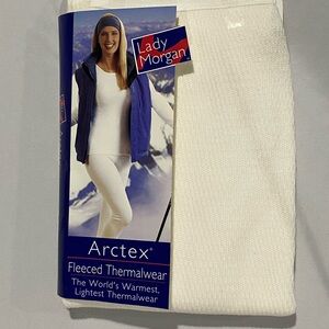 Lady Morgan White Fleeced Thermalwear Legging by Arctex